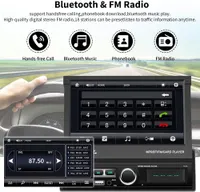 Магнітола 1 Din з висувним екраном 7" (Моторизована), MirrorLink, Bluetooth, Камера — фото 5