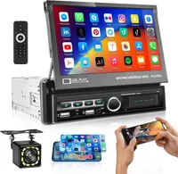 Магнітола 1 Din з висувним екраном 7" (Моторизована), MirrorLink, Bluetooth, Камера — фото 8
