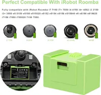 Акумулятор посилений 4000mAh для iRobot Roomba i7 / i3 / e5 / e6 (Заміна 14.4V) — фото 6