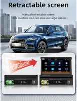 Магнитола 1 Din с выдвижным экраном 7" (Wireless CarPlay/Android Auto), Bluetooth — фото 4