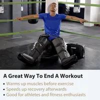Компрессионный массажер для ног FIT KING (Прессотерапия / Лимфодренаж), Размер M — фото 5