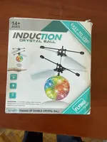 Летюча куля CX-888A з LED підсвічуванням, сенсорним керуванням та USB заряджанням – інтерактивна літаюча іграшка для дітей, світни — фото 2