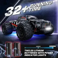 Радіокерований позашляховик 1:14 DEERC, Безщітковий мотор 70 км/год, 4x4 Truggy, 2 АКБ — фото 7