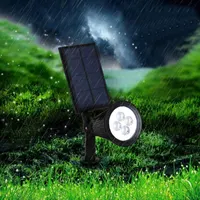 Уличный садовый LED светильник на солнечной батарее Без бренду, Для газона/стены, 2 режима — фото 9