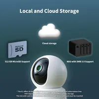 Розумна Wi-Fi камера відеоспостереження Aqara E1 (2K, Pan/Tilt), HomeKit / Alexa / Wi-Fi 6 — фото 3