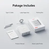 Портативний Bluetooth принтер етикеток NIIMBOT D110 (Нова версія), Термопринтер наклейок — фото 2