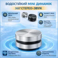 Bone Conduction Speaker-Portable Magnetic Bluetooth Speaker-Mini Speaker,1Pack -Shower Speaker Bluetooth -Mini Speakers Wireless Bluetooth (Black) — фото 10