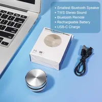 Портативная виброколонка костной проводимости Без бренду, Магнитный Bluetooth динамик — фото 2