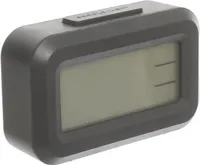 ST8020 CL-24 Digital Desk Clock for Office, Bedroom & Living Room – LED Light, Alarm, Temperature Display & Battery Operated (2 Batteries) AAA - Black — фото 3