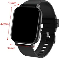Smart Watch Smartwatch Trendy Voice Assistant Multiple Sports Modes Pedometer Answer Make Calls IP68 Waterproof Fitness Watch, Black — фото 3