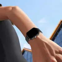 Умные смарт-часы (Smart Watch) Без бренду с функцией звонка, Влагозащита IP68, Черные — фото 2