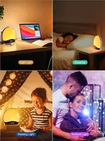 Світловий будильник-нічник Togaga з імітацією світанку, Bluetooth колонка, FM-радіо — фото 4