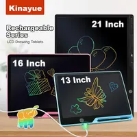 Дитячий графічний LCD планшет для малювання Kinayue, Гігантський екран 21 дюйм, Акумуляторний — фото 5