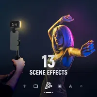 Накамерне RGB LED світло (Селфі лампа) NEEWER N6C на прищіпці, 1000mAh — фото 6