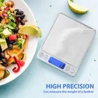Кухонные ювелирные весы Без бренду (3 кг / 0.1 г), Нержавеющая сталь, LCD дисплей — фото 7
