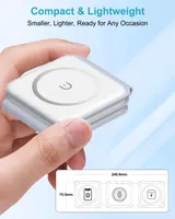 Складна бездротова зарядка 3-в-1 (MagSafe) 15W Без бренду, Для iPhone/Watch/AirPods, Біла — фото 2
