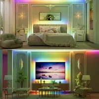 Розумна адресна LED-стрічка PAUTIX COB RGB+IC (5 метрів, DC24V), Суцільне світіння без точок — фото 3
