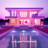 LED лента 5м, RGB, Музыкальная синхронизация, Smart LED-подсветка с Bluetooth App и ПДУ, Гибкая, для спальни, игр, потолка и декора — фото 4