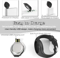 Дитячий цифровий LED годинник-крокомір Без бренду (Водонепроникний, Без Bluetooth), Чорний — фото 3