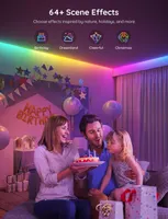 Умная светодиодная лента Govee RGBIC 20 метров, Bluetooth APP, Синхронизация с музыкой — фото 6