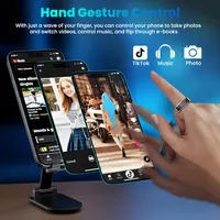 Умное смарт-кольцо Без бренду (Фитнес-трекер) с LED экраном, Водонепроницаемое IP68 — фото 5