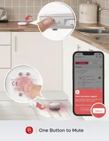 Розумний Wi-Fi датчик протікання води X-Sense із сиреною 110 дБ, Автономний, На батарейках