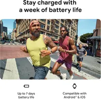 Фитнес-браслет Fitbit Charge 6 (Google), С GPS и Google Wallet, Черный — фото 6
