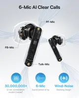 Бездротові TWS навушники Baseus BS1 NC (ANC, Hi-Res Audio, LDAC), 40 годин БВ — фото 3