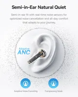 Бездротові TWS навушники Baseus BS1 NC (ANC, Hi-Res Audio, LDAC), 40 годин БВ — фото 8