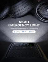 Портативний автокомпресор Lamicall 150 PSI, Електричний насос для шин з LED екраном — фото 7
