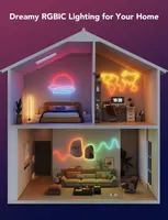 Умная неоновая LED лента Govee Neon Rope Light 2 (5 метров, RGBIC), Поддержка Matter — фото 4