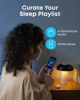Бездротові навушники для сну Soundcore Sleep A20, Блокування шуму, Білі — фото 4