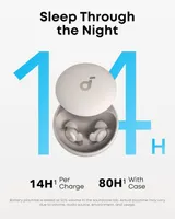 Бездротові навушники для сну Soundcore Sleep A20, Блокування шуму, Білі — фото 5