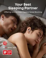 Бездротові навушники для сну Soundcore Sleep A20, Блокування шуму, Білі — фото 7