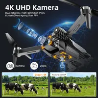 Квадрокоптер (Дрон) Без бренду с 4K камерой, БК моторы, 2 аккумулятора, Wi-Fi 5G — фото 3