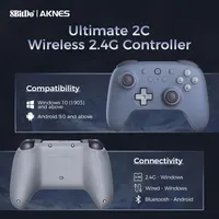 Бездротовий геймпад 8BitDo Ultimate 2C (Hall Effect), Для PC/Android, Синій — фото 3