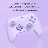 Бездротовий геймпад 8BitDo Ultimate 2C (Hall Effect), Для PC/Android, Пурпурний — фото 3