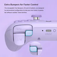 Бездротовий геймпад 8BitDo Ultimate 2C (Hall Effect), Для PC/Android, Пурпурний — фото 6