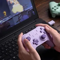 Бездротовий геймпад 8BitDo Ultimate 2C (Hall Effect), Для PC/Android, Пурпурний — фото 8