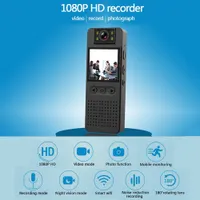 Міні-нагрудна камера (Відеореєстратор) Andoer 1080P HD з Wi-Fi, Поворотний об'єктив 180°, Чорна — фото 6