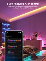 Светодиодная LED лента RGB Nallee 10 метров с ИК-пультом, Светомузыка, Гибкая — фото 5