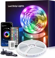 Светодиодная LED лента RGB Nallee 10 метров с ИК-пультом, Светомузыка, Гибкая — фото 8