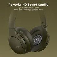 Бездротові Bluetooth навушники DOQAUS (До 90 годин, 3 режими еквалайзера), Накладні, Мілітарі — фото 3