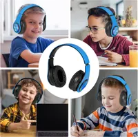 Беспроводные Bluetooth наушники Без бренду (Складные, Микрофон, FM, TF), Синие — фото 5