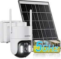 Вулична Wi-Fi камера спостереження Без бренду (2K 4MP, 2.4/5GHz) із сонячною панеллю 7W, 8000mAh — фото 7