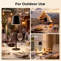 Allen Outdoor table lamp, table lamp LED green, 1-light source — фото 8