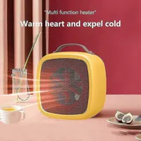 Battery Powered Space Heater - Compact Electric Mini Fan Heater With Thermostat For — фото 3
