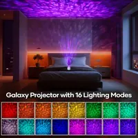 Проектор звездного неба Fokky Galaxy 16 цветов с пультом ДУ ночник для спальни и декора — фото 5