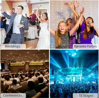 LiNKFOR UHF Wireless Microphone System, Dual Channel with Bluetooth 4.2 Receiver & 3-Mic Capacity, 164ft Range for Karaoke, Wedding, Church, DJ Stage — фото 8
