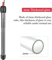 HITOP HP-608 300W Submersible and Adjustable Aquarium Heater With Thermometer and Suction Cups — фото 3